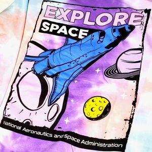 Hyper Space - Tie-Dye - NASA -
Large